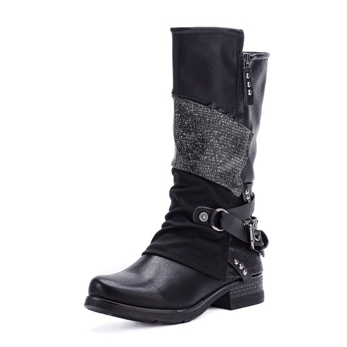 Damen biker stiefel used - stiefel,