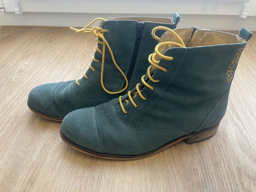 Waschbär echtleder boots - waschbär,