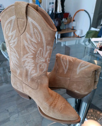 Neu mit etikett cowboystiefel - mit, etikett!