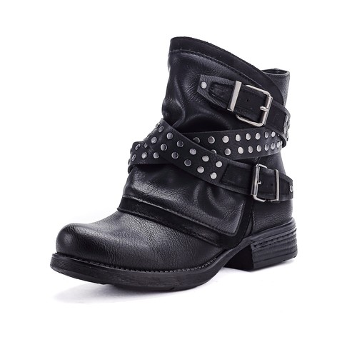 Damen biker stiefeletten - damen,
